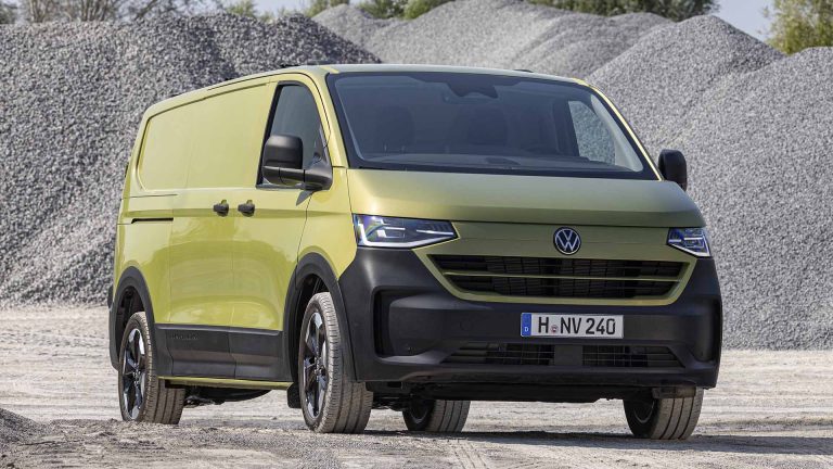 Volkswagen e-Transporter leasen - schuin vooraanzicht
