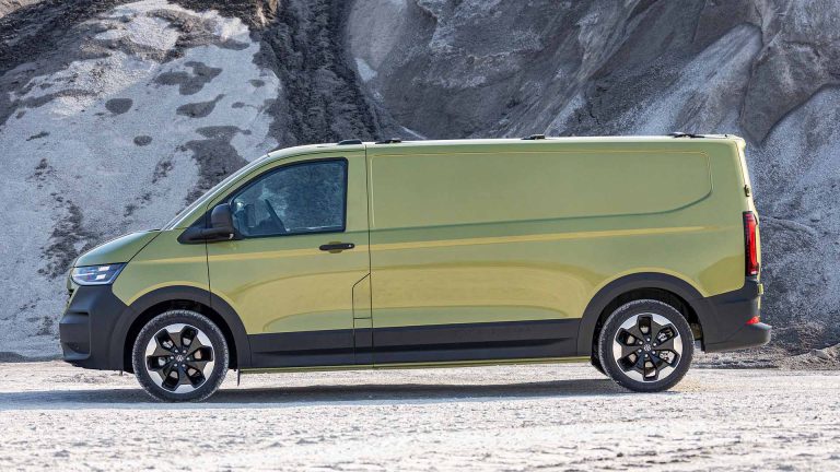 Volkswagen e-Transporter leasen - zijaanzicht, tweede hoek