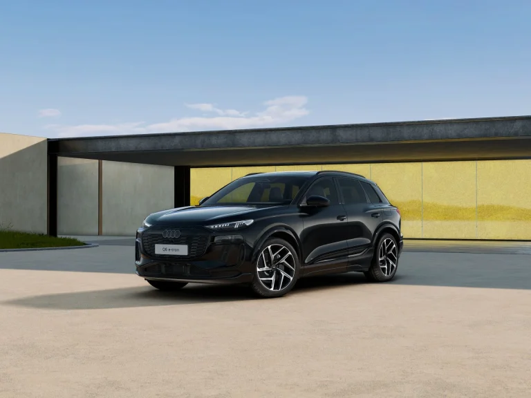 Audi Q6 e-tron S Edition Performance leasen - voorzijde driekwart aanzicht