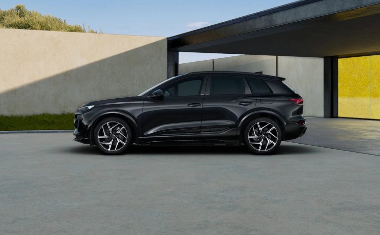 Audi Q6 e-tron zakelijk leasen - zijaanzicht