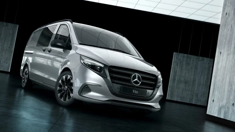 Mercedes-Benz eVito leasen - schuin vooraanzicht