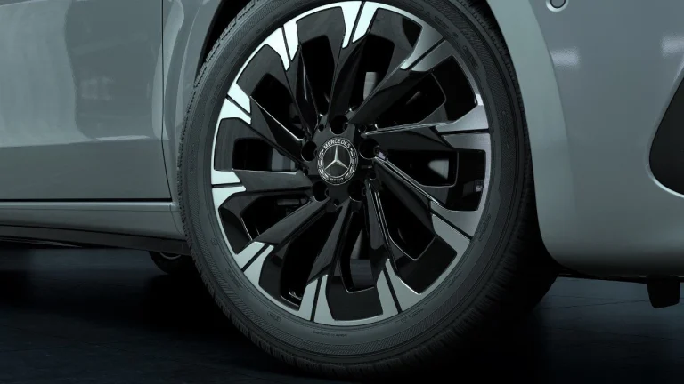 Mercedes-Benz eVito 119 GB L2 90kWh zakelijke lease - detail van het lichtmetalen wiel
