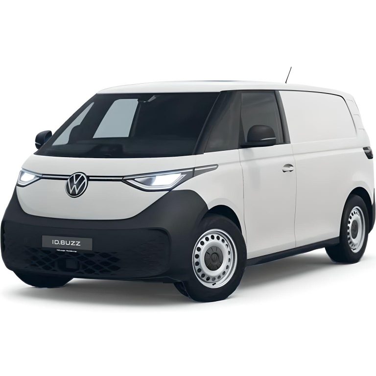 Volkswagen ID. Buzz Cargo 59kWh Economy Business L1H1 zakelijke lease - schuin vooraanzicht