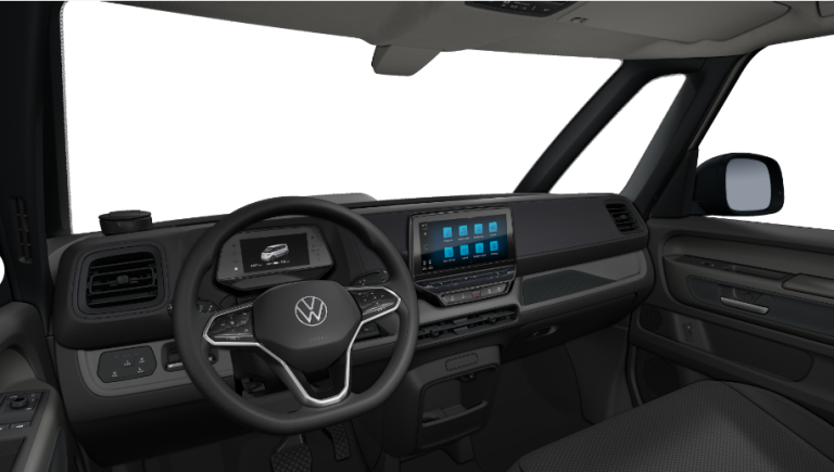 Volkswagen ID. Buzz Cargo leasen - dashboard met digital cockpit en infotainmentscherm