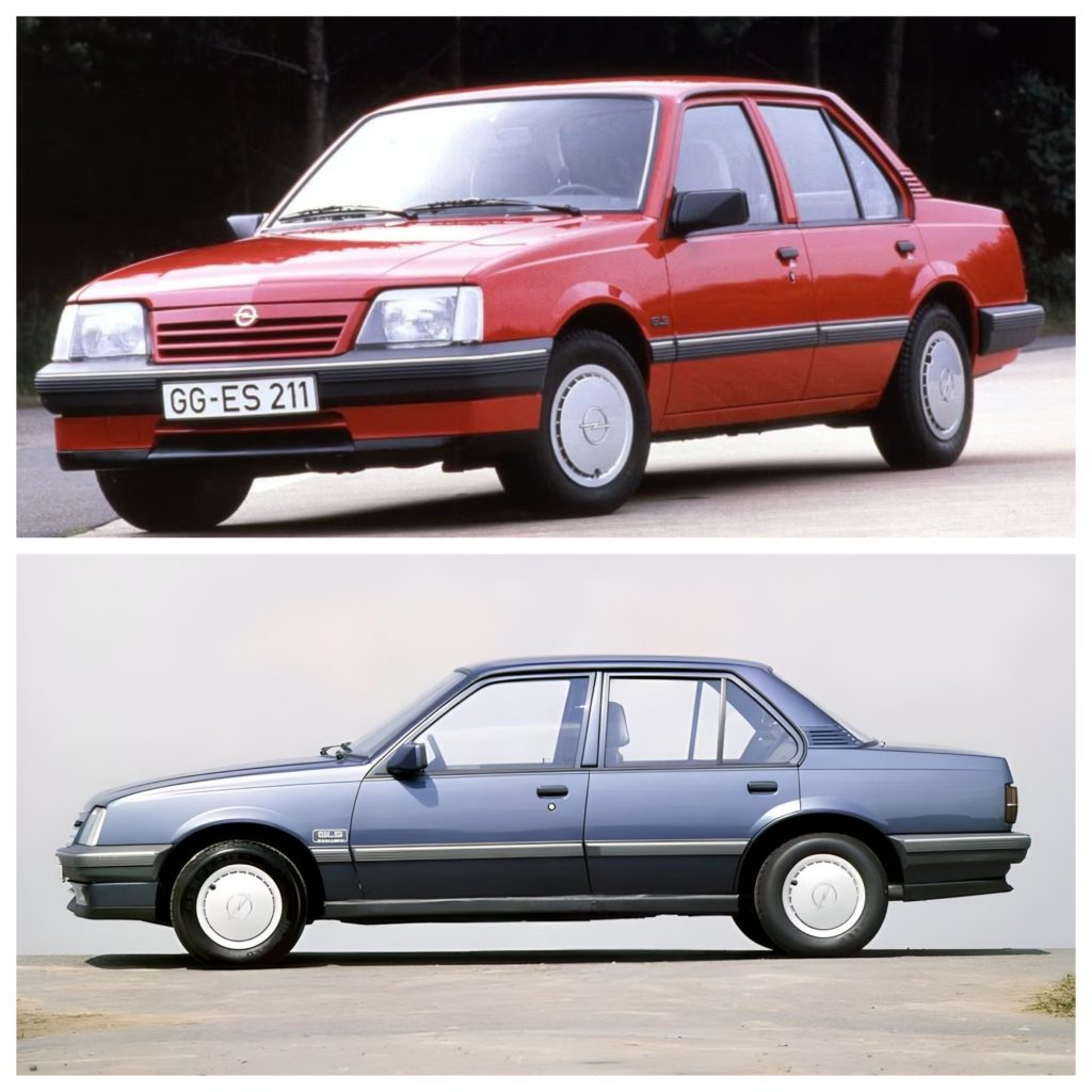 Vijf Vergeten Vierkante Sedans - Opel Ascona