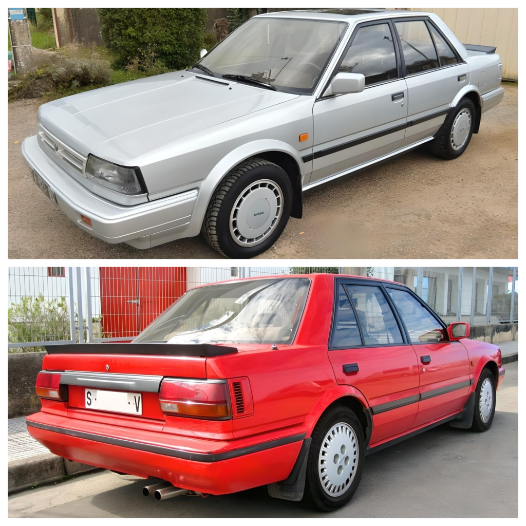 Vijf Vergeten Vierkante Sedans - Nissan Bluebird