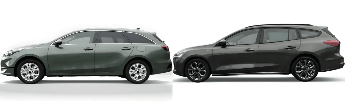 Shortlease Kia Ceed SW - Ford Focus Wagon