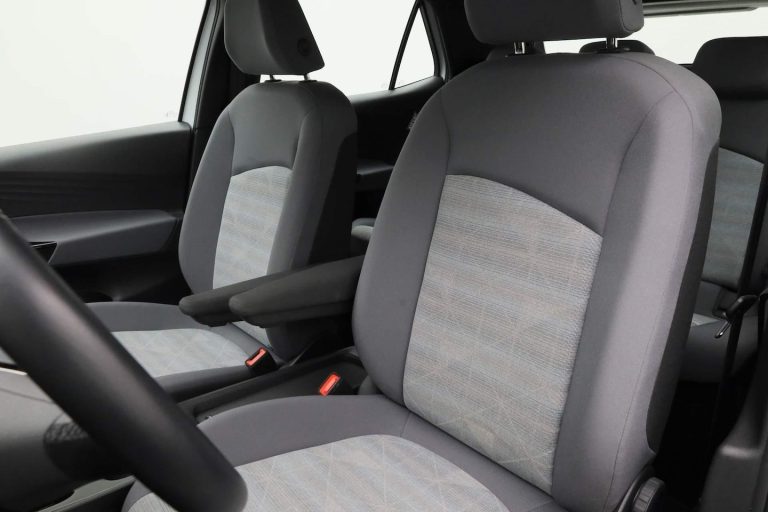 Volkswagen ID.3 zakelijk leasen - close-up van de achterbankbekleding