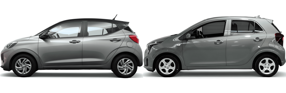 Zakelijke Shortlease Kia Picanto - Hyundai i10
