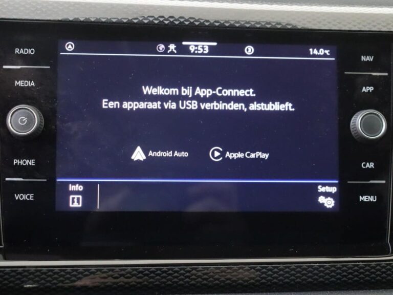 Volkswagen Polo 1.0 TSI DSG Life lease - infotainmentscherm met App-Connect