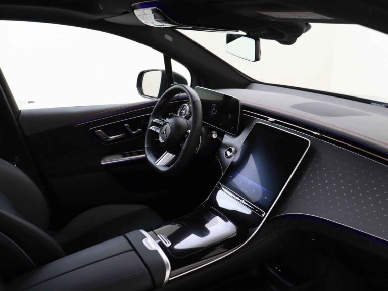 Mercedes-Benz EQE SUV zakelijk leasen - dashboard gezien vanaf de bestuurdersstoel