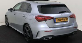 mercedes a-klasse zakelijk leasen linksachter buitenzijde