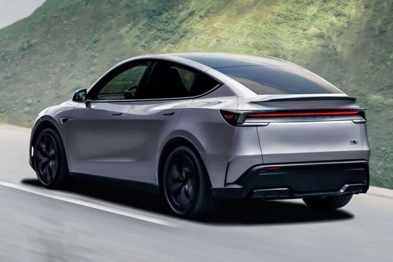 Tesla Model Y Performance Zakelijk Lease – Exterieur – Linksachter
