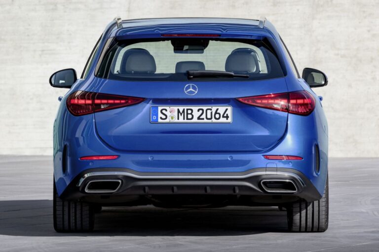 Mercedes-Benz C-Klasse Estate lease - achteraanzicht