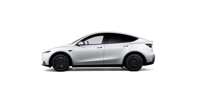 Tesla Model Y lease - zijaanzicht