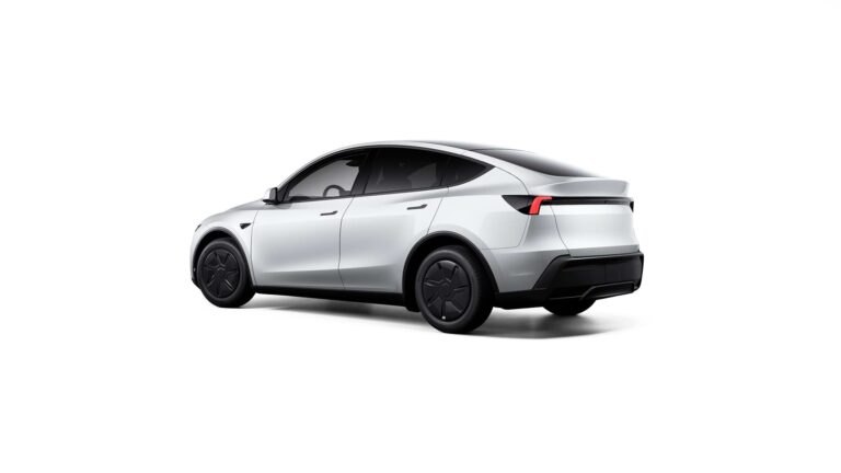 Tesla Model Y RWD zakelijk leasen - achterzijde driekwart aanzicht