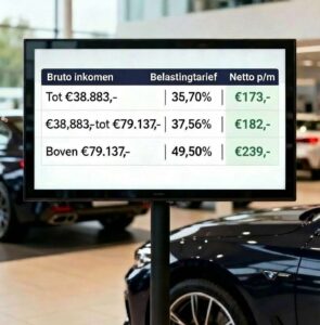 Voorbeeldberekening bijtelling