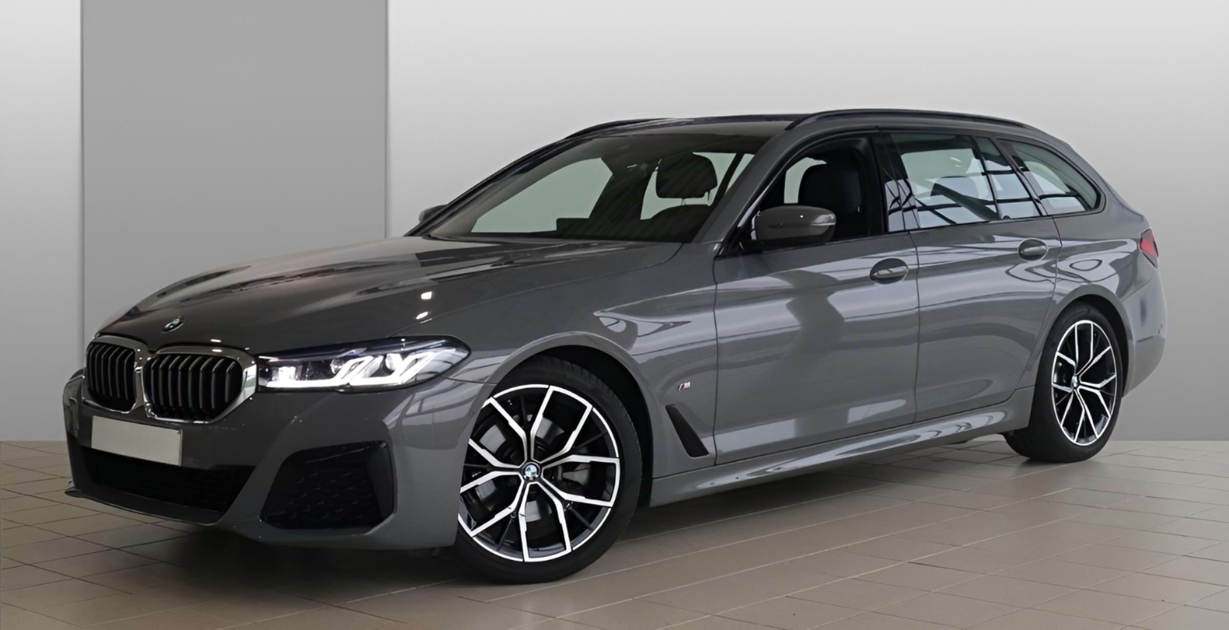BMW 5-Serie Touring Occasion Lease - Linksvoor
