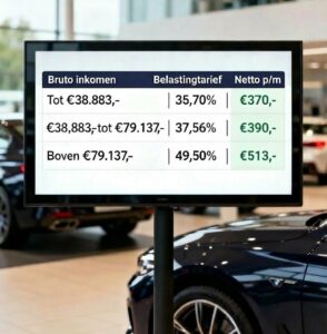 Voorbeeldberekening bijtelling