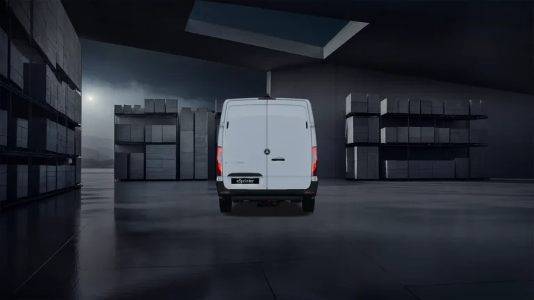 Mercedes-Benz eSprinter zakelijk leasen - recht achteraanzicht