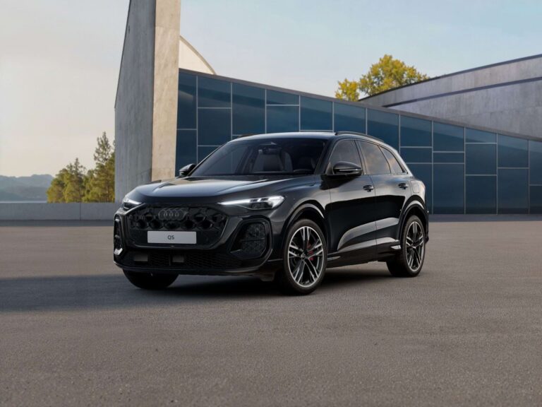 Audi Q5 voorraadlease, schuin vooraanzicht