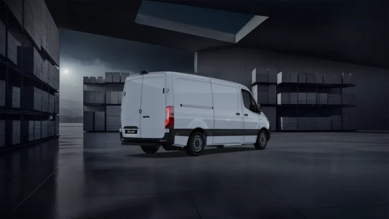 Mercedes-Benz eSprinter lease - schuin achteraanzicht, tweede hoek