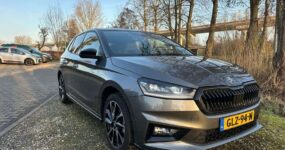 Zakelijk leasen Skoda Fabia Monte Carlo grijs (4)