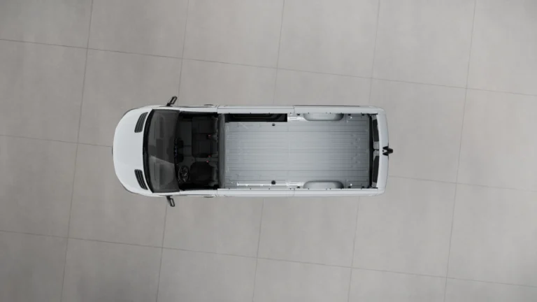 Mercedes-Benz eSprinter lease - bovenaanzicht van de indeling