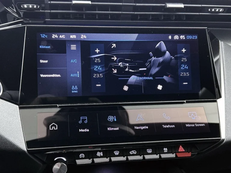 Achterbank Peugeot e-308 GT Avantage met privacy glass