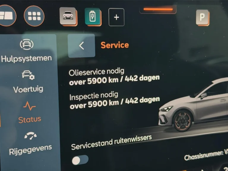 Achteruitrijcamera Cupra Leon E-Hybrid parking comfort