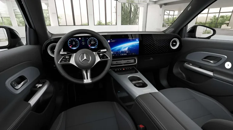 Mercedes-Benz GLB lederlook ARTICO zwart interieur
