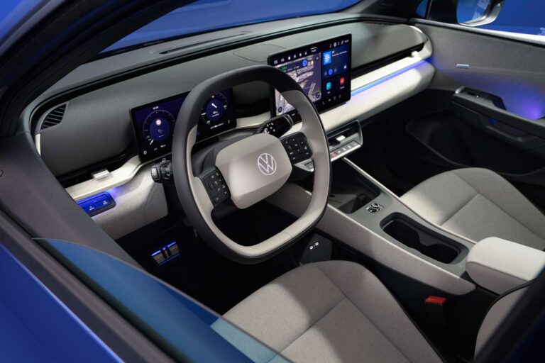 Volkswagen ID. Polo 52kWh Style First Edition zakelijk leasen - dashboard met navigatiescherm