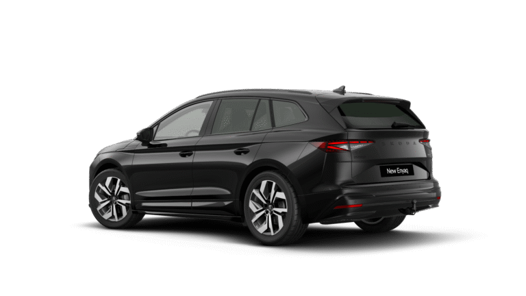 Skoda Enyaq zakelijke lease - schuin achteraanzicht