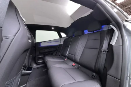 Interieur van de Polestar Polestar 4 met Prime pack
