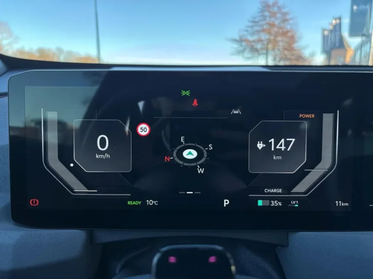 Kia EV5 81.4kWh GT-Line Business Edition zakelijk leasen dashboard