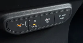 Kia EV5 met deurgrepen met auto-flush functie