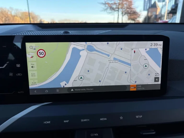 Kia EV5 met draadloze telefoonlader