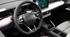 Škoda Epiq middenconsole en draadloos opladen