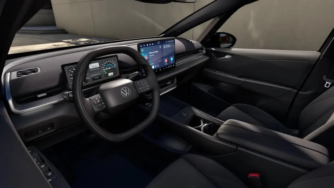 Volkswagen ID.3 Neo zakelijke lease - dashboard gezien vanaf de passagiersstoel