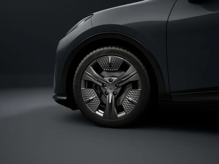 Cupra Raval zakelijk leasen - close-up van 19-inch velgen ICON