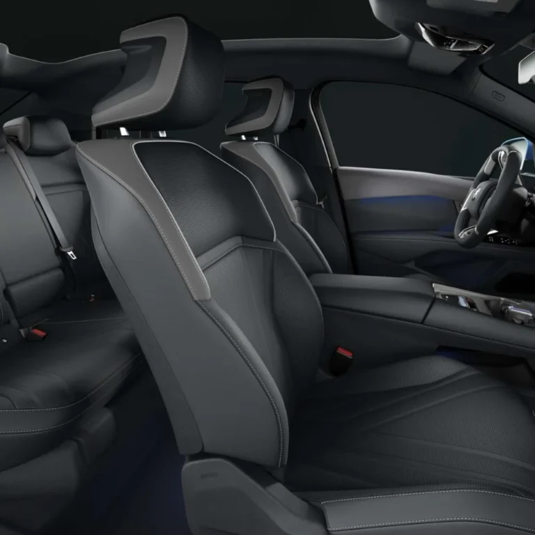 Jaecoo 7 lease - achterbank met middenarmsteun en ISOFIX-bevestigingspunten