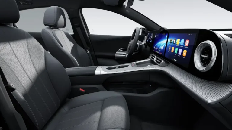 Mercedes-Benz C-Klasse Limousine leasen - infotainmentscherm met navigatie