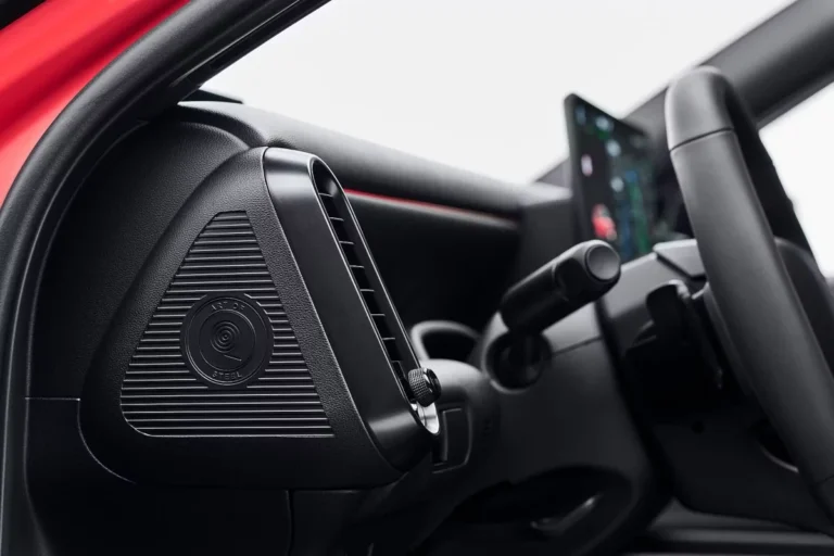 Hyundai IONIQ 3 61 kWh Trend zakelijk leasen - close-up ventilatierooster en middenconsole