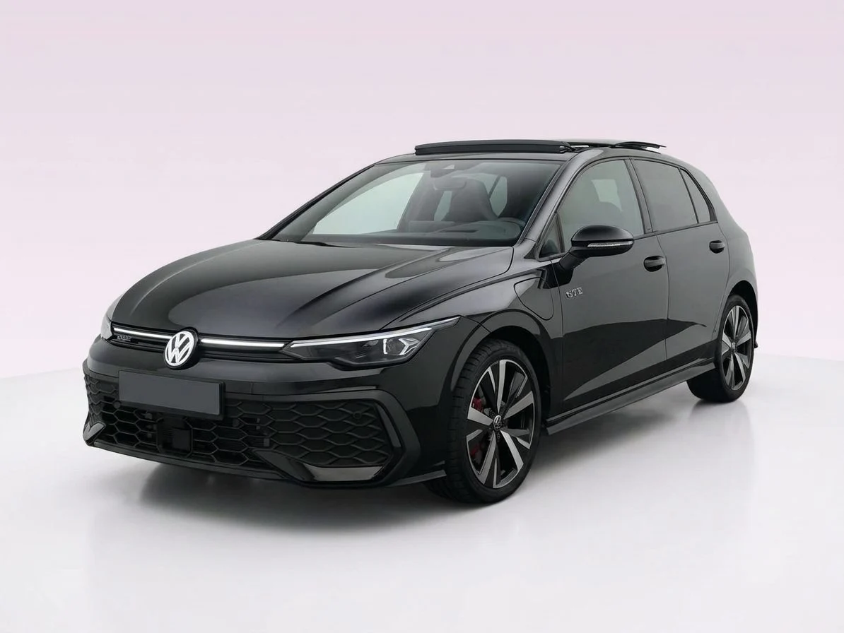 Volkswagen Golf GTE leasen - schuin vooraanzicht 19-inch lichtmetalen velgen