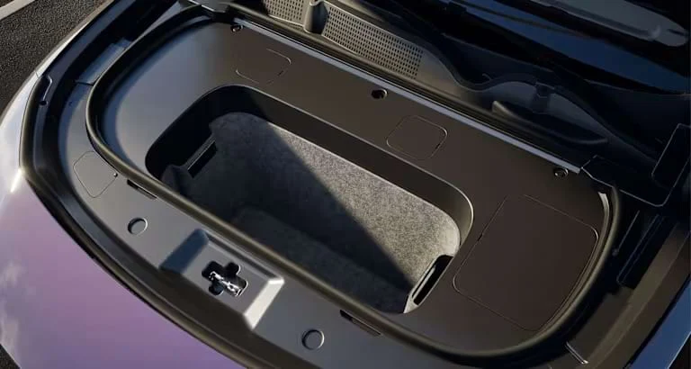 Mazda CX-6e Takumi zwart Maztex-interieur close-up