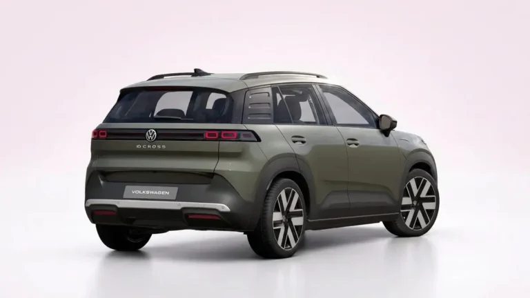 Volkswagen ID. Cross 55kWh 155kW Life zakelijke lease - schuin vooraanzicht in Ascot Grey unilak