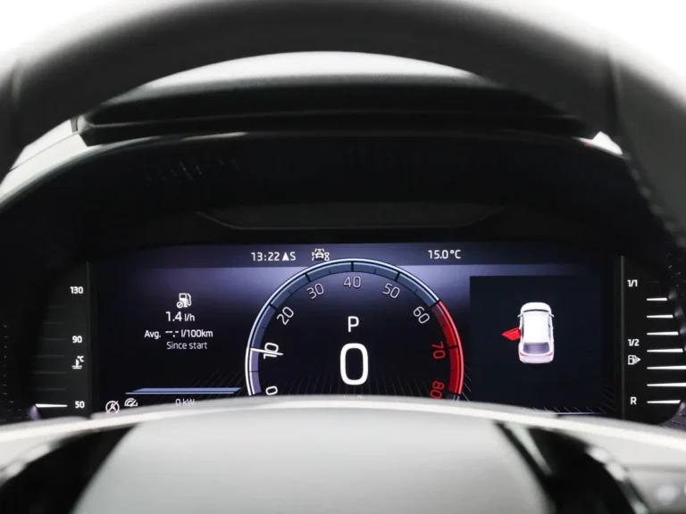 Skoda Fabia Selection, digitaal instrumentenpaneel