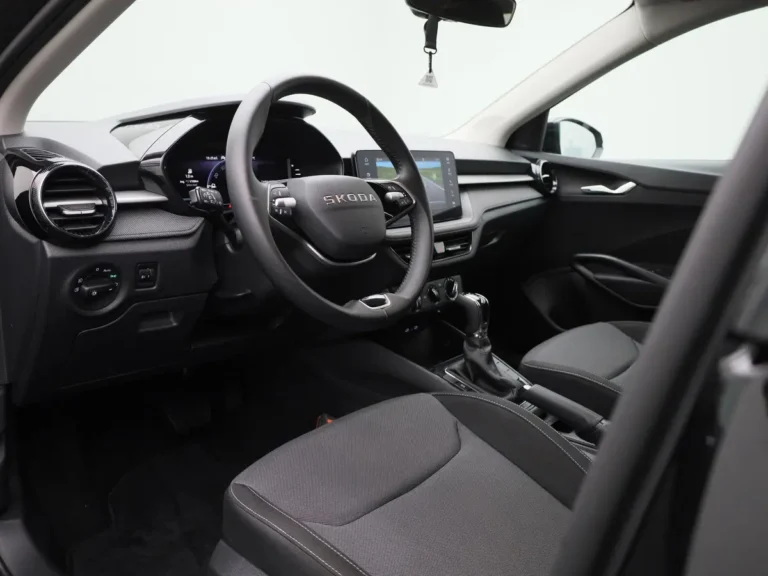 Skoda Fabia Selection, interieur met dashboard en middenconsole