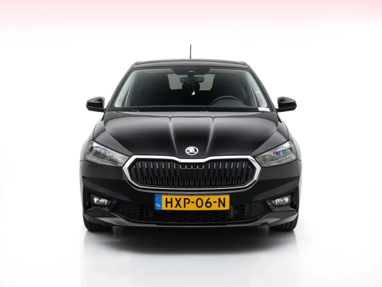 Skoda Fabia Selection, recht vooraanzicht met grille en LED-koplampen
