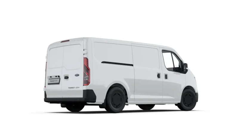 Ford Transit City, leasen - zijaanzicht links met schuifdeur 1164 mm